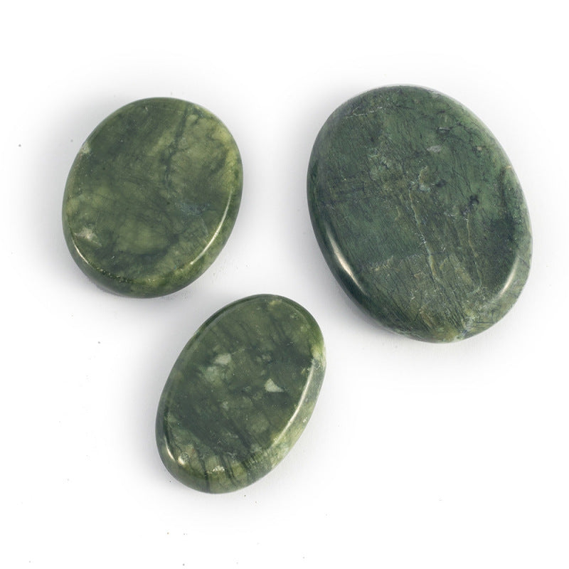 Natural Jade Massage Stones for Soothing Heat Therapy