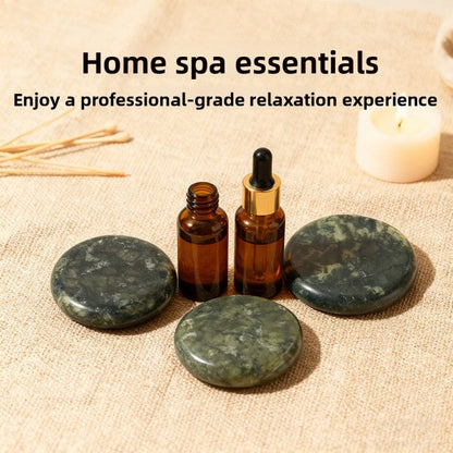 Natural Jade Massage Stones for Soothing Heat Therapy