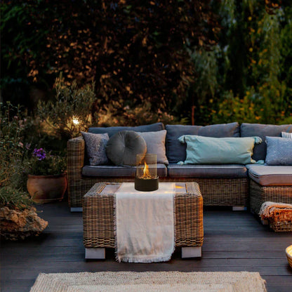 Stylish Table Fire Pit Lantern for Cozy Home Ambiance