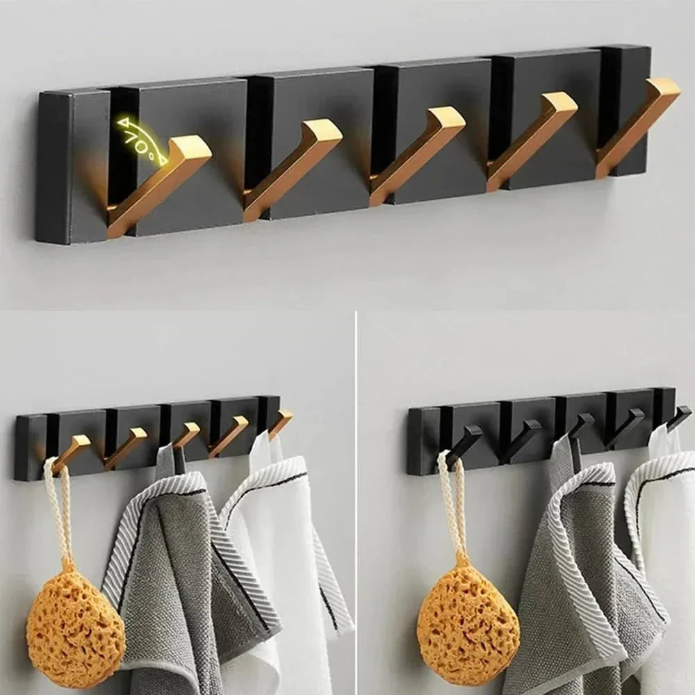 Elegant Foldable Wall Hook for Smart Storage Solutions