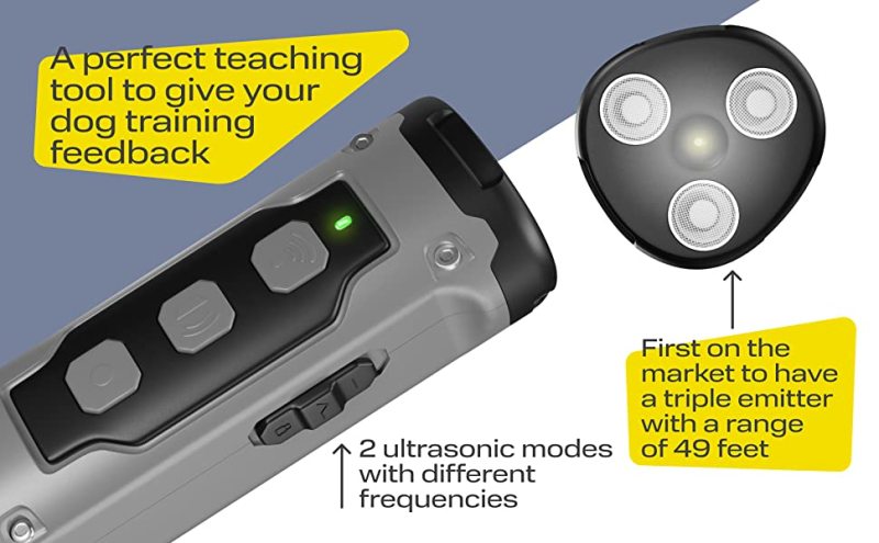 Ultrasonic Dog Deterrent with Long-Distance Effectiveness