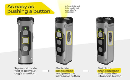 Ultrasonic Dog Deterrent with Long-Distance Effectiveness