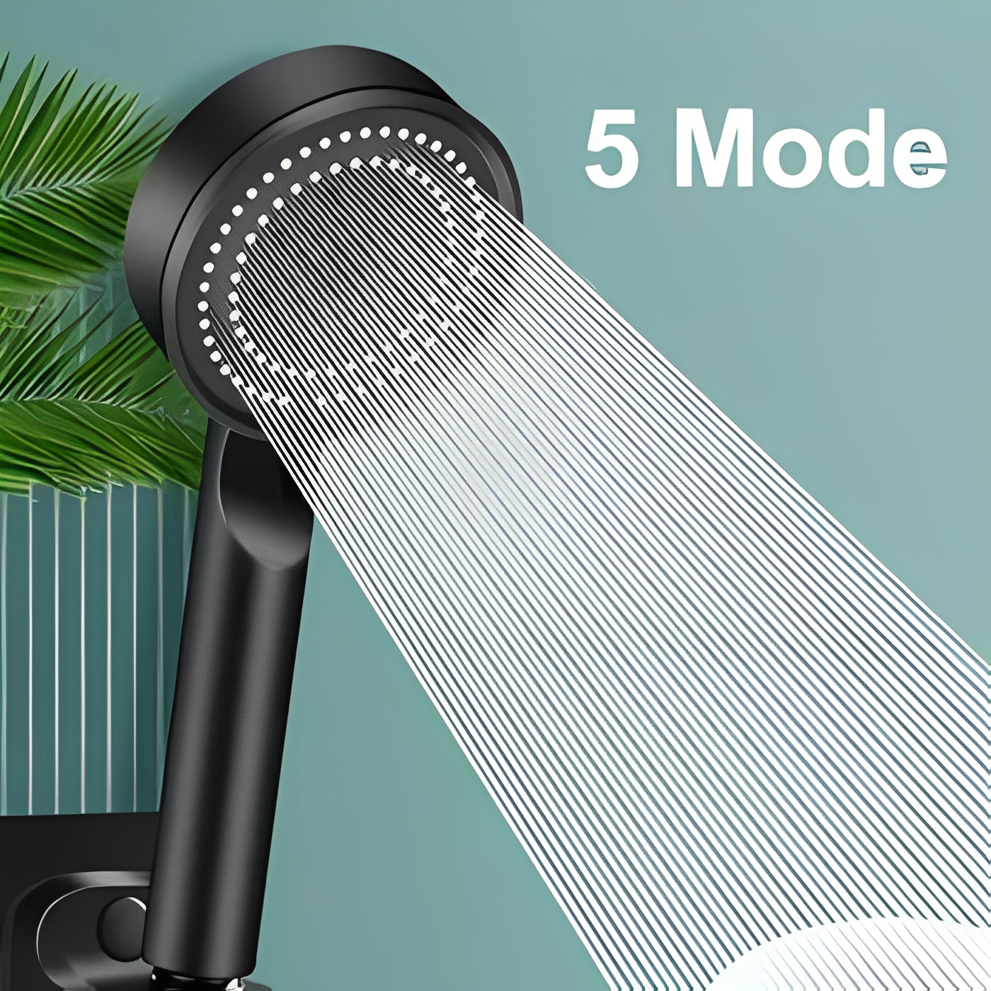 Filtered Shower Head with 5 Settings – High Pressure Versatility