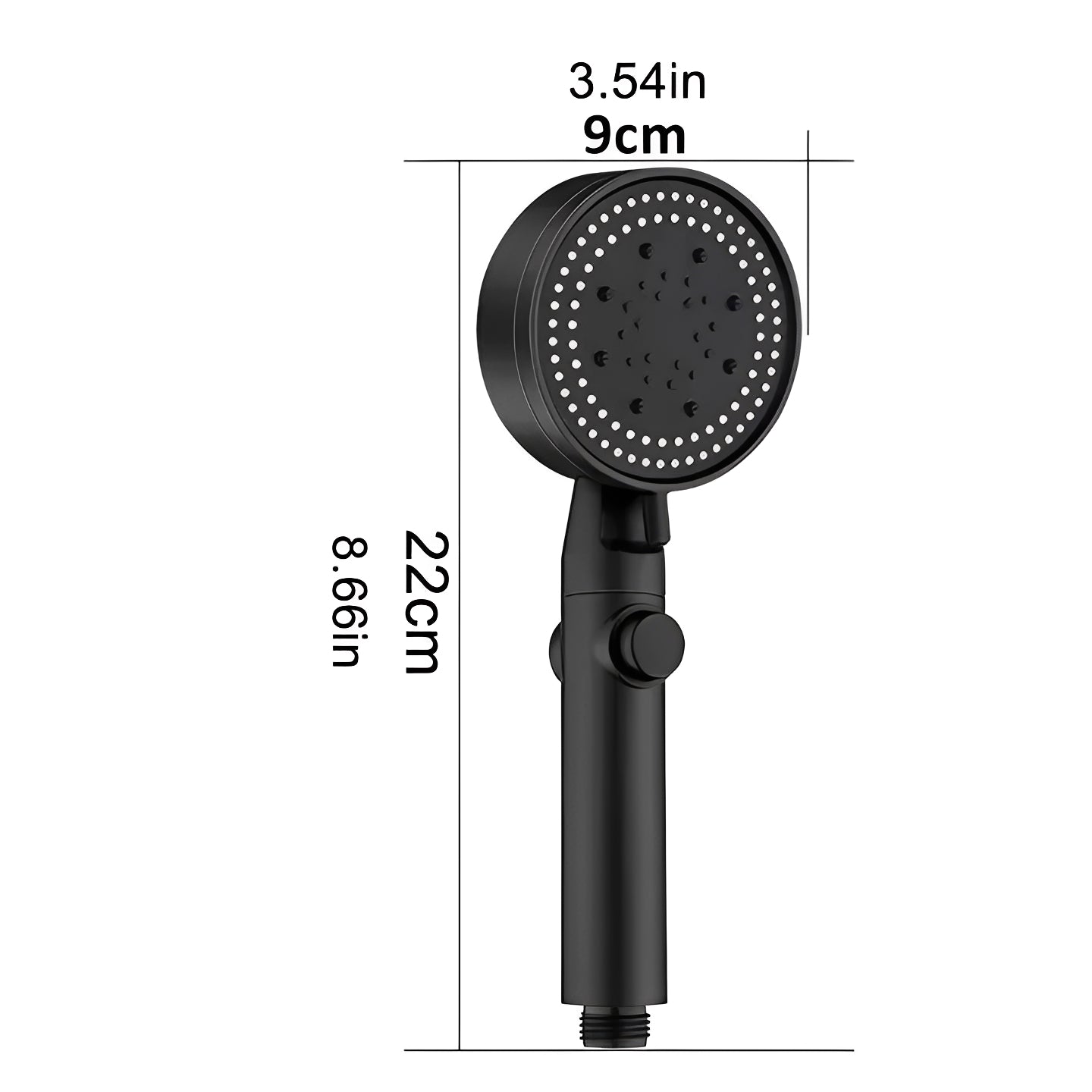 Filtered Shower Head with 5 Settings – High Pressure Versatility