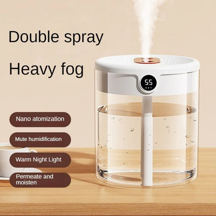 Whisper Quiet Ultrasonic Humidifier for Cool Mist Air