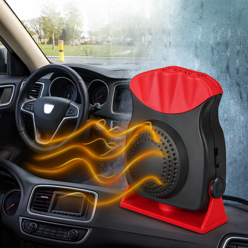 12V Car Heater and Dehumidifier – Portable Fan for Vehicles