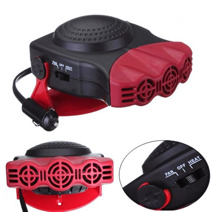 12V Car Heater and Dehumidifier – Portable Fan for Vehicles