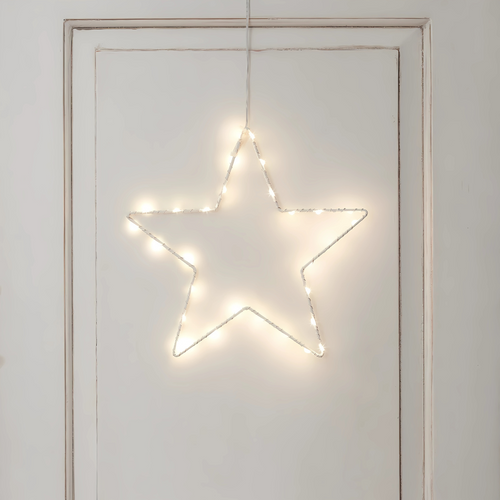 Warm LED Christmas Window Light – Festive Decoration