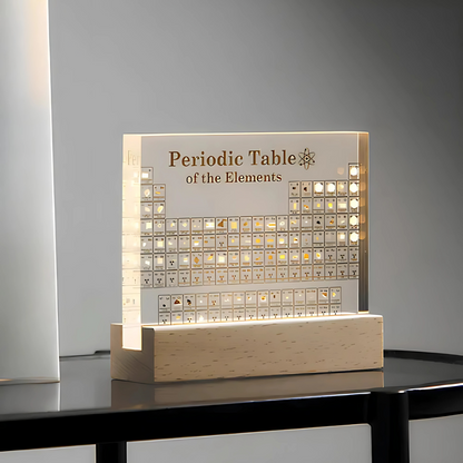LED Acrylic Display of the Periodic Table