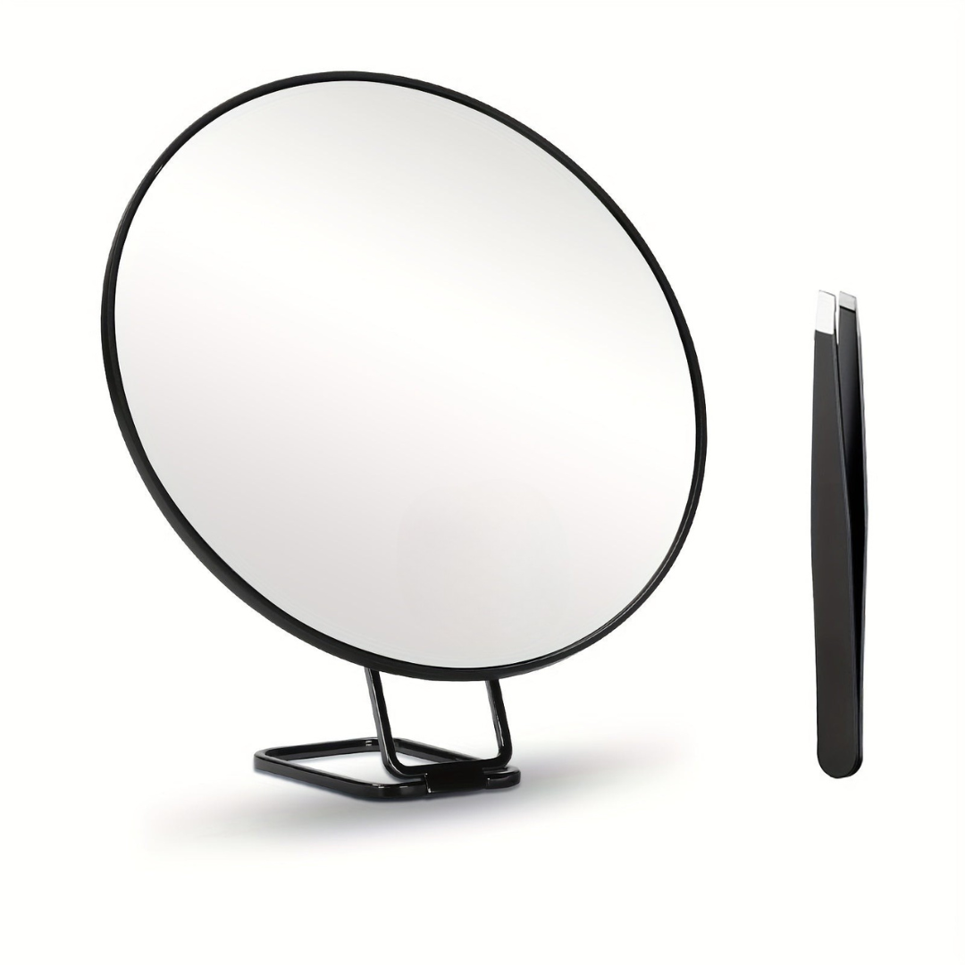 Precision Makeup Mirror with Suction & Stand for Easy Use