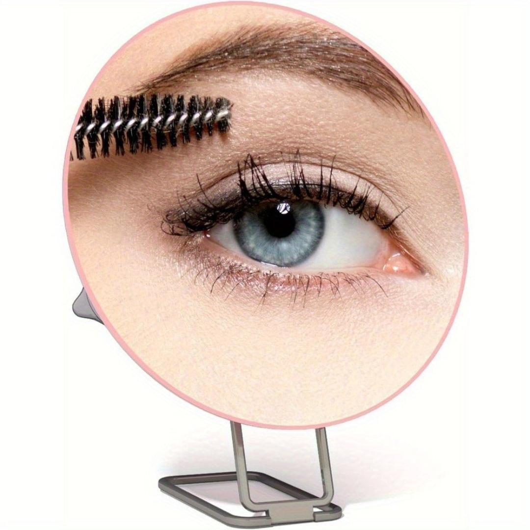 Precision Makeup Mirror with Suction & Stand for Easy Use