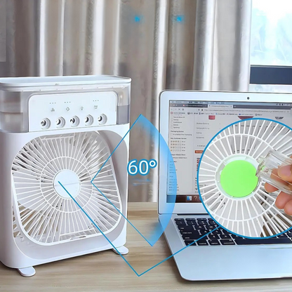 Night Light Air Cooler Fan