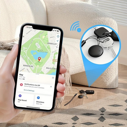Smart GPS Key Finder and Pet Tracker with iOS Search Feature