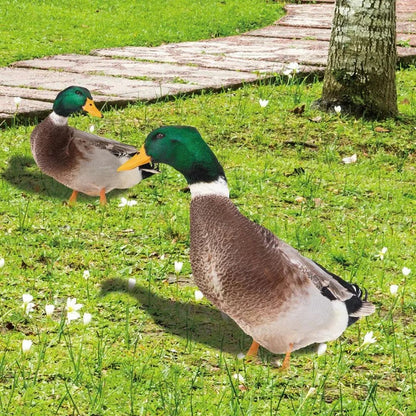 Realistic Duck Garden Statue for Outdoor Decor