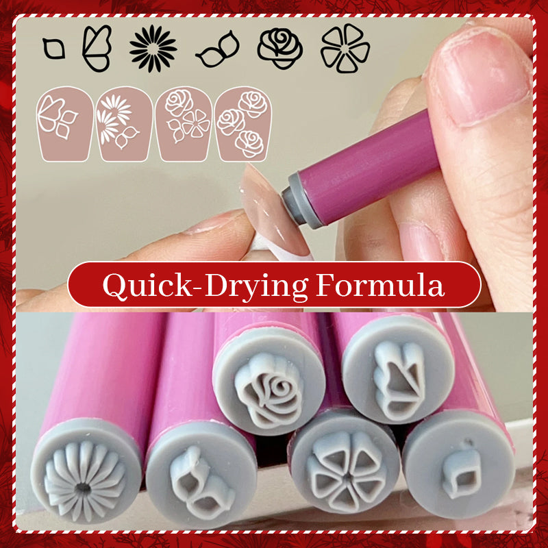 5+5 FREE | Nail Stamping Pens Set