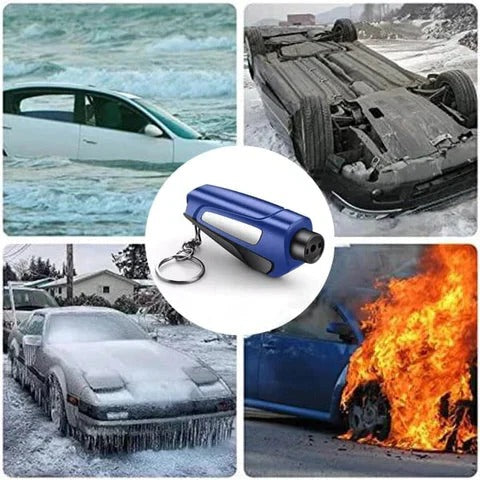 Compact Emergency Hammer for Rescue and Escape