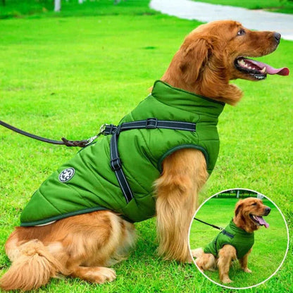 Waterproof Dog Jacket for Winter Weather