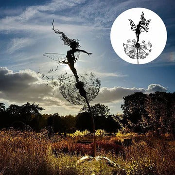 Steel Garden Sculptures in Fairy Design