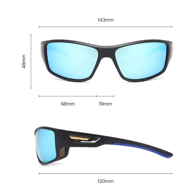 Polarized Military Sunglasses with UV400 Protection - PolarisX