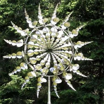 Anti-Rust Kinetic Metal Wind Spinners - Decorative Windmill