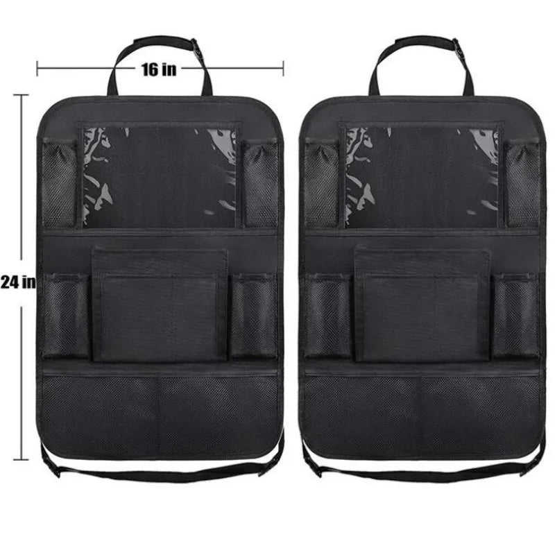 Backseat Organizer with Tablet Holder for Cars