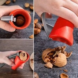 Lever Mechanism Nutcracker – Ergonomic Design for Easy Use