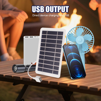 Portable 2W Solar Charger | Perfect for Camping & Emergencies