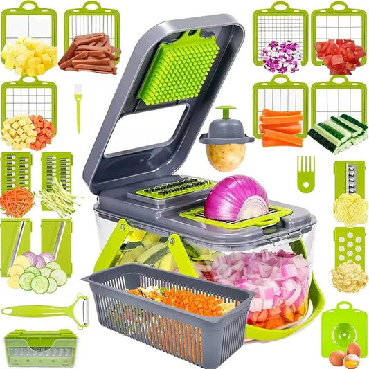 18-in-1 Multi-Functional Vegetable Slicing Tool