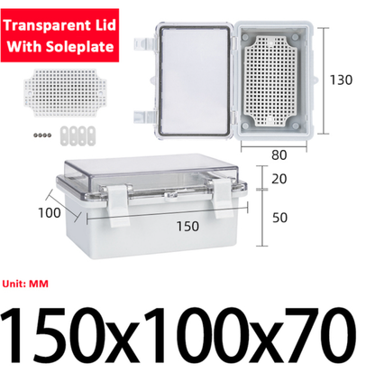 Waterproof Electrical Socket Box for Outdoor Use – Anti Rain Protection