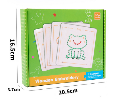 Creative Threading Adventure Toy for Skill Development