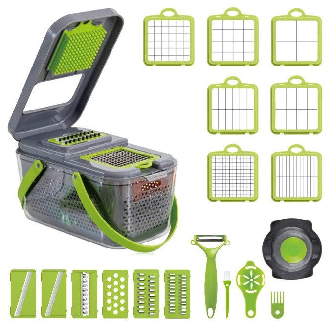 18-in-1 Multi-Functional Vegetable Slicing Tool