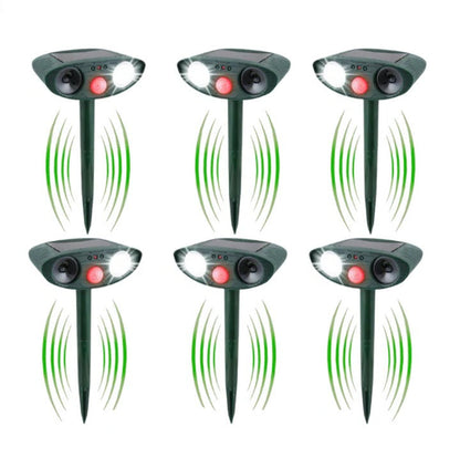 Ultrasonic Chipmunk Repeller with Solar Power