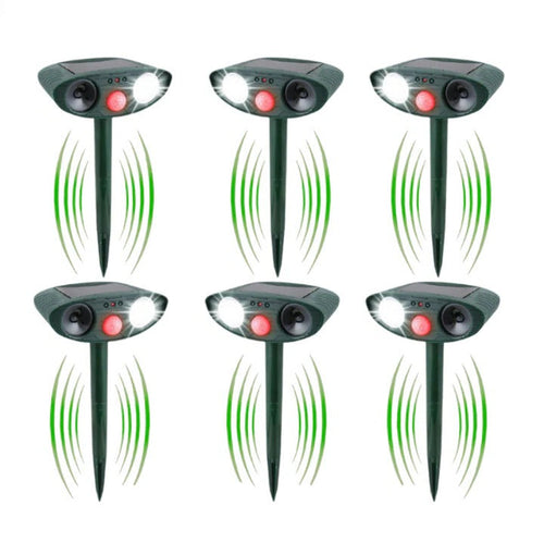 Ultrasonic Chipmunk Repeller with Solar Power