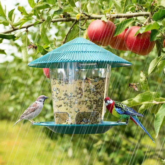 Automatic Seed Dispenser Hanging Bird Feeder
