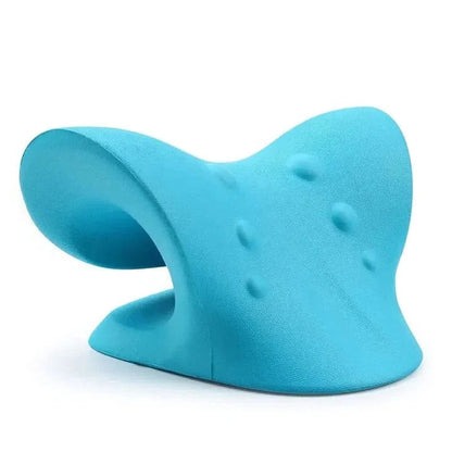 Neck and Shoulder Traction Pillow for Cervical Stretching