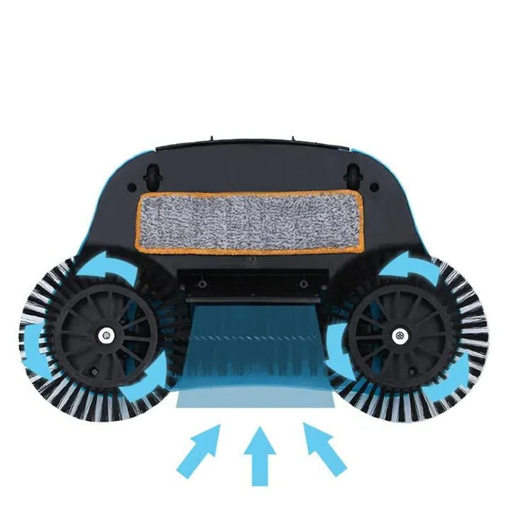Cordless Broom Vacuum Cleaner - 2-in-1 Design