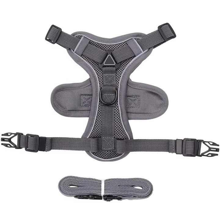 Reflective Cat Leash and Harness Set