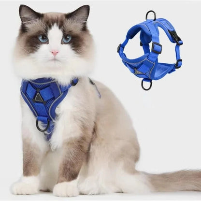 Reflective Cat Leash and Harness Set