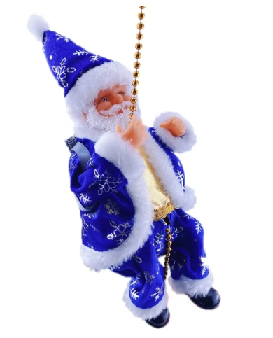 Interactive Musical Climbing Decoration Toy for Christmas