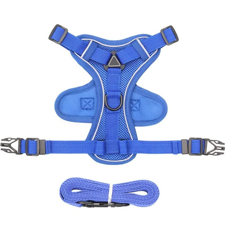Reflective Cat Leash and Harness Set