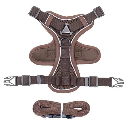 Reflective Cat Leash and Harness Set
