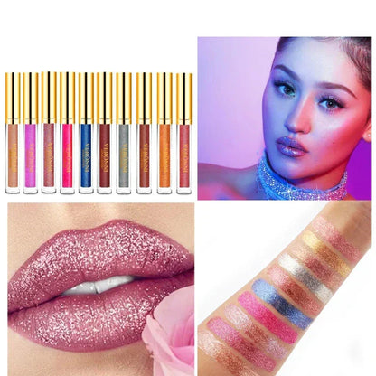 Vibrant Liquid Lip Color Duo | High-Shine Finish for Luscious Lips