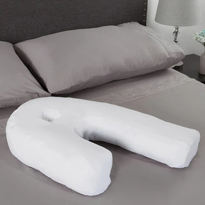 Side Sleeping Pillow with Ear Cutout for Comfort