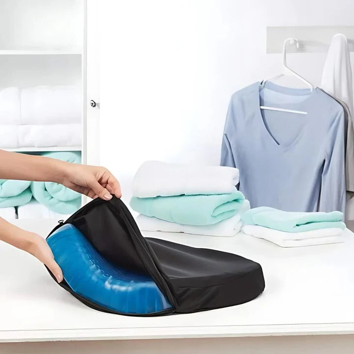 Honeycomb Gel Cushion for Pressure Relief - Ideal for Office Chairs, Cars, Wheelchairs