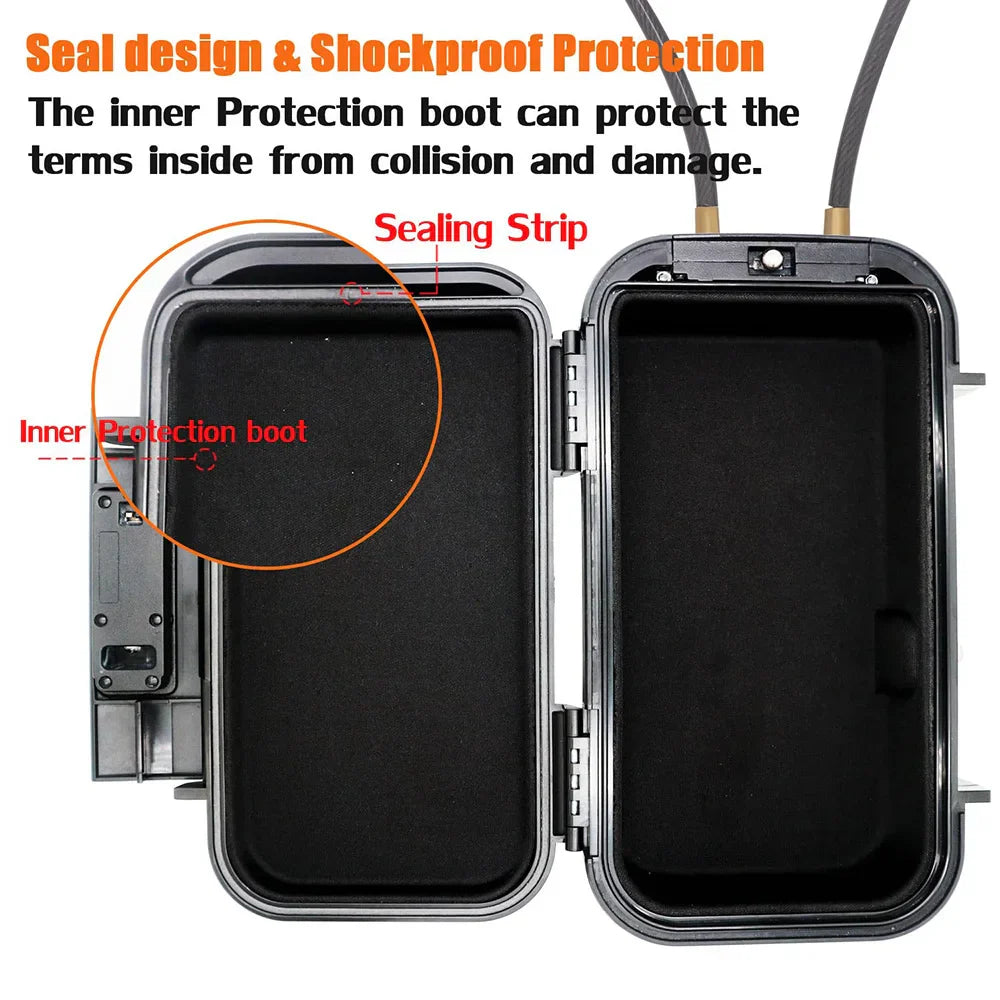 Waterproof Travel Case for Secure Storage of Valuables