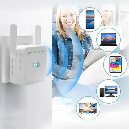 Long Range WiFi Signal Booster for Enhanced Connectivity