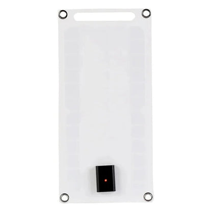 Portable USB Battery with Waterproof Solar Panel