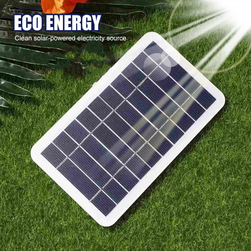 Portable 2W Solar Charger | Perfect for Camping & Emergencies