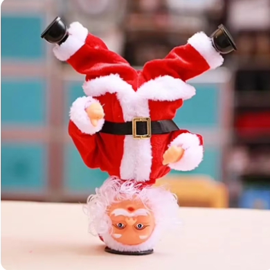 Interactive Musical Climbing Decoration Toy for Christmas