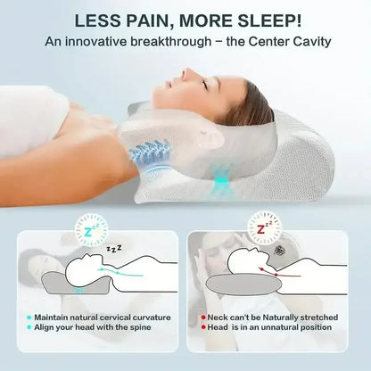 Neck Support for Pain-Free Sleep - Last Day Discount